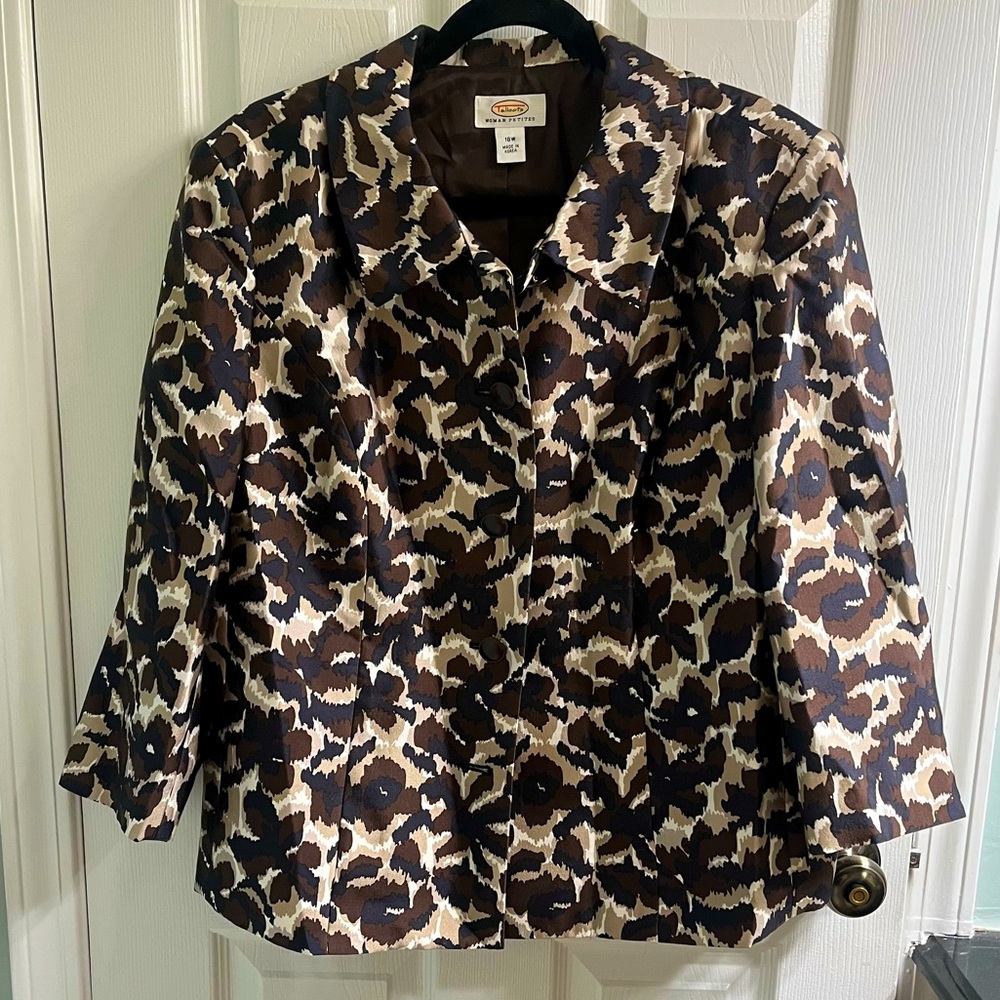 Like New Talbots Petites Silk/Wool Blazer